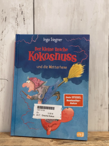 Drache Kokosnuss  Buch .... und die Wetterhexe 