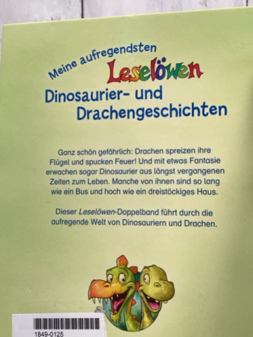 Leselöwen Leselernbuch Dinosaurier- und Drachengeschichten