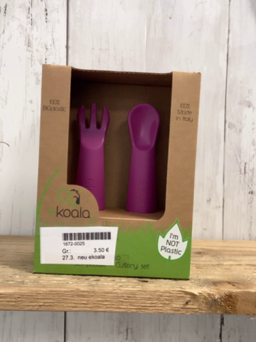 neu ekoala Kleinkinderessbesteck  plfaume 