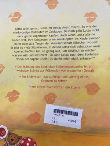  Buch Jetzt ist Schluss, ich will keinen Kuss!