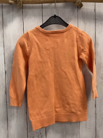   Longpulli Gr. 104  orange Strick Hasen 