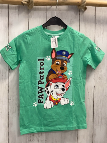 Nickelodeon  T-Shirt  Gr. 122  hellgrün Paw Patrol 