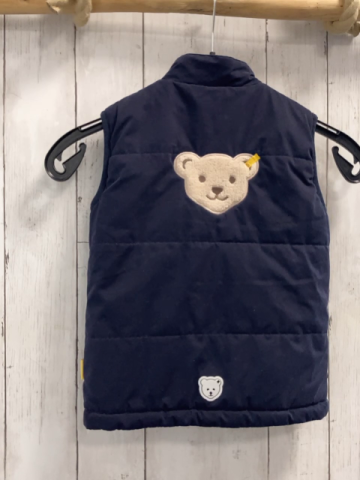 Steiff Winterweste  Gr. 104  blau 