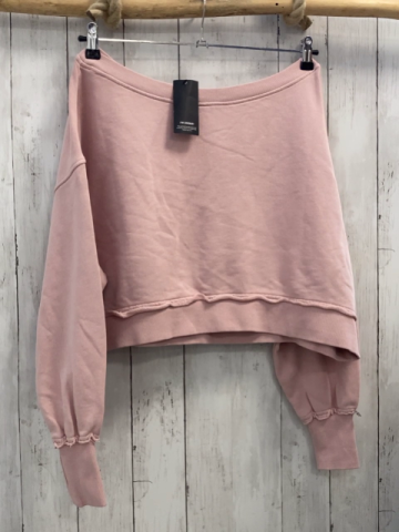 neu  Pullover  Gr. 158/164   rosa Rippenbund 