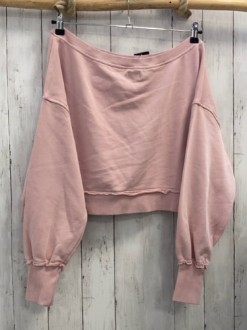 neu  Pullover  Gr. 158/164   rosa Rippenbund 