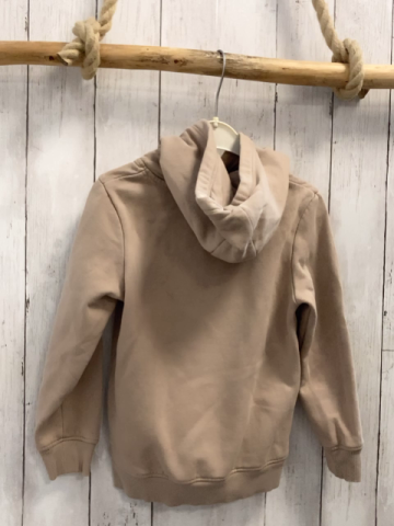  Pullover Gr. 122  beige Kapuze Bär