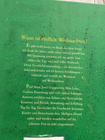  Buch Noch 24 Geschichten bis Weihnachten