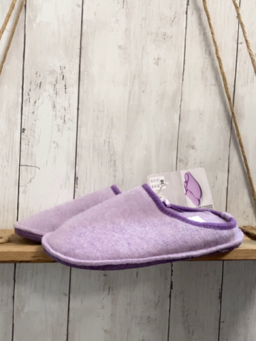 neu Hausschuhe Gr. 38  flieder lila Bund 