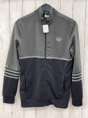 Adidas Joggingjacke Gr. 164  grau