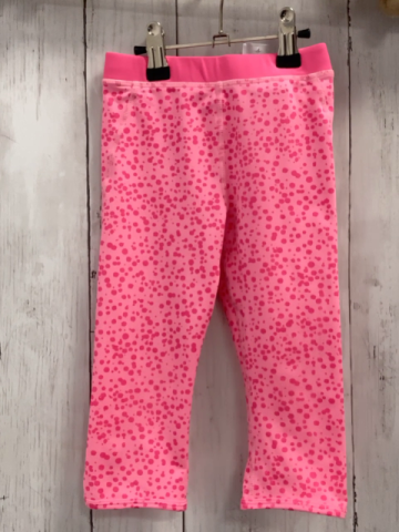 H&M  Leggings  Gr. 98  rosa pink Punkte + Bund 