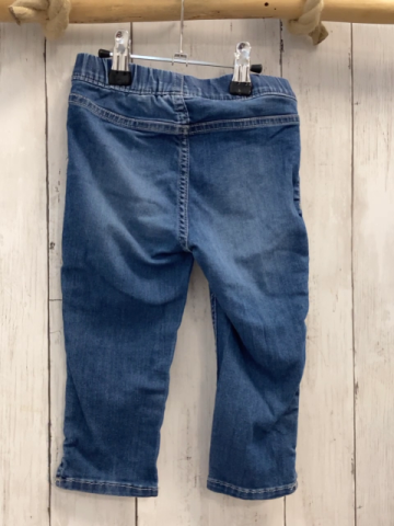 H&M Jeggings  Gr. 110  blau Jeans Caprilänge
