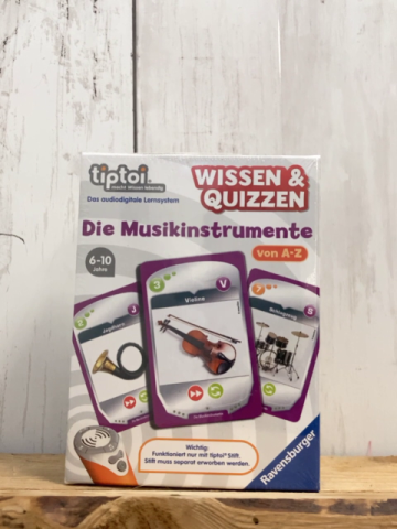 neu Tip Toi  Spiel  Wissen & Quizzen Die Musikinstrumente 