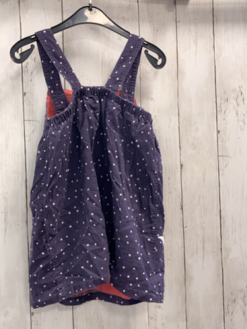 Mini Boden Latzkleid Gr. 98  lila weiße Punkte Kord