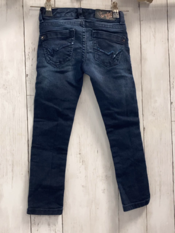Vingino Hose Gr. 110  blau Jeans Bund verstellbar
