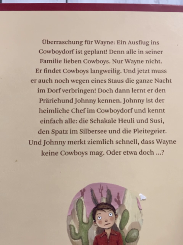  Buch Wayne und die Nacht der echten Cowboys