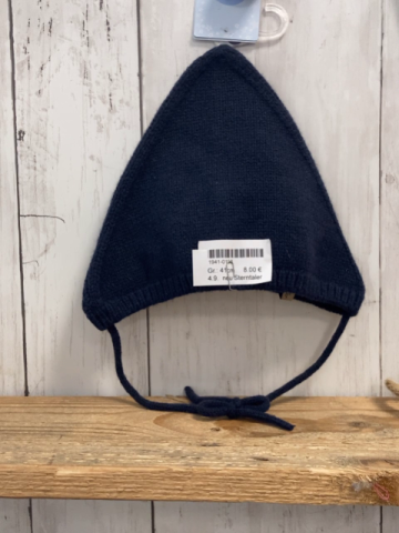 neu Sterntaler  Mütze  Gr. 41cm  blau Strick 70 % Wolle NP 27 € 
