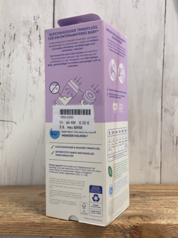 neu MAM Babyflasche  Gr. ab 4M  320 ml im Karton