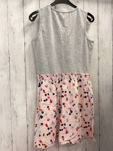 Tommy Hilfiger  Kleid  Gr. 164  graues Oberteil rosa Rock mit Blumen  