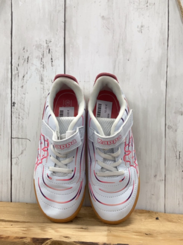 Kappa  Schuhe  Gr. 30  weiß rote Streifen + Label 