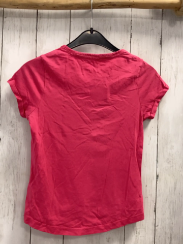 Manguun T-Shirt  Gr. 140  pink Pailettenpferdekopf 