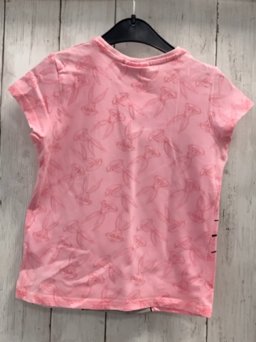   T-Shirt  Gr. 116  rosa Hase 
