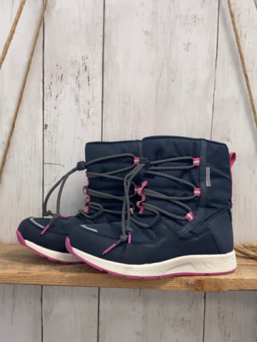 neu  Boots  Gr. 32  blau pink Futter + Applikationen 
