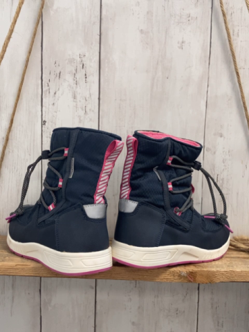 neu  Boots  Gr. 32  blau pink Futter + Applikationen 