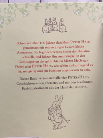  Buch Peter Hase Sämtliche Abenteuer 