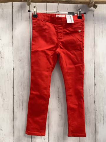 H&M Jeggings  Gr. 110  rot 