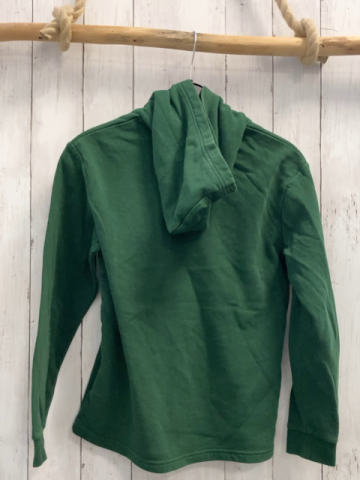 H&M  Pullover  Gr. 146/152  grün Kapuze schwarze Schrift 