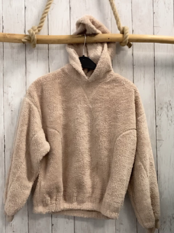 Zara  Pullover  Gr. 152  beige Teddy Kapuze 