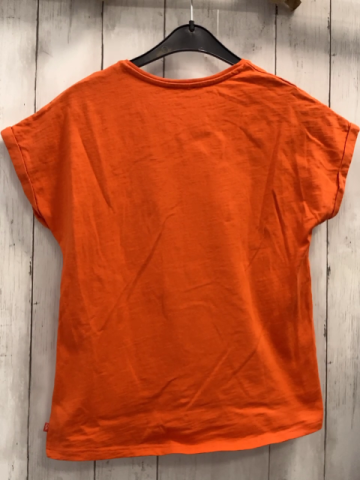 Okadi T-Shirt  Gr. 152  orange Plüschzebrakopf 