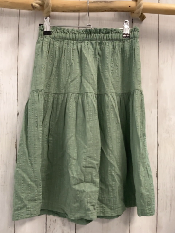 H&M  Rock Gr. 140  kiwi Struktur Gummizugbund 