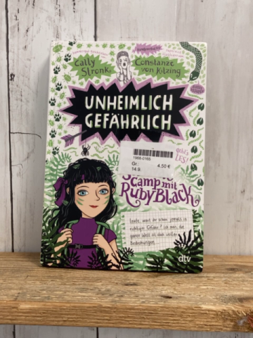   Taschenbuch Unheimlch gefährlich Survival-Camp mit Ruby Black