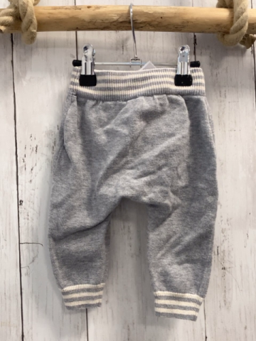 Alana Jogginghose Gr. 62  grau gestreifter Bund Strick