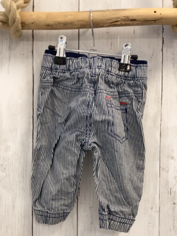 nutmeg Hose Gr. 68  blau weiß gestreift Kordel 