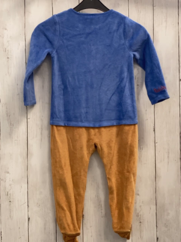   Schlafanzug  Gr. 86  blau ocker Nicky Paddington 