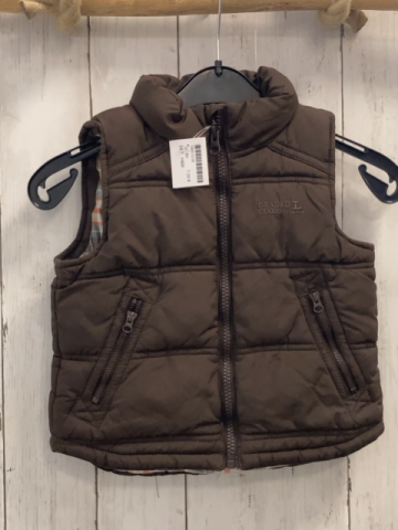H&M  Weste  Gr. 80  braun 