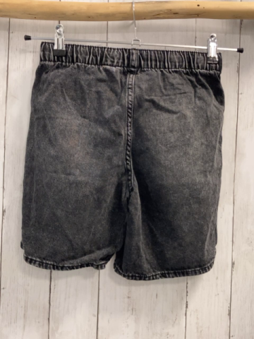 H&M  Shorts  Gr. 140  grau Jeans weiße Kordel 