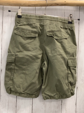 H&M  Shorts  Gr. 146  kiwi aufgesetzte Taschen Gummizugbund mit Kordel 