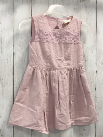 Kaisely  Kleid  Gr. 116  rosa bestickt 