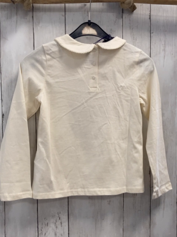 neu Sergent Major  Langarmshirt  Gr. 122/128  beige Kragen Eichhörnchen 