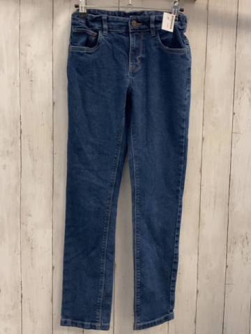   Hose Gr. 152  blau Jeans Bund verstellbar 