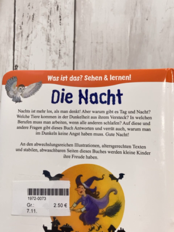  Pappbuch Die Nacht 