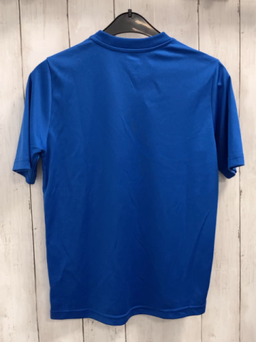 Jako  Sportshirt  Gr. 140  hellblau + blau weiße Streifen 