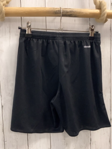 Adidas  Sportshorts Gr. 152  schwarz weiße Schrift + weißes Label 