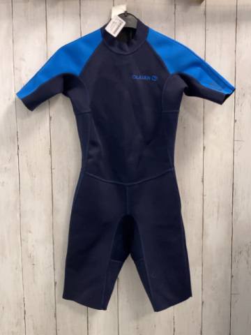 Decathlon  Neoprenoverall Gr. 146/152  dunkelblau hellblau 