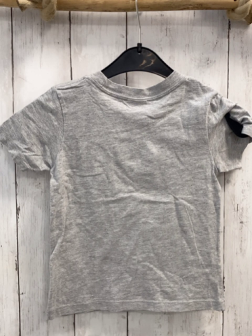   T-Shirt  Gr. 92  grau bunte Fahrzeuge 