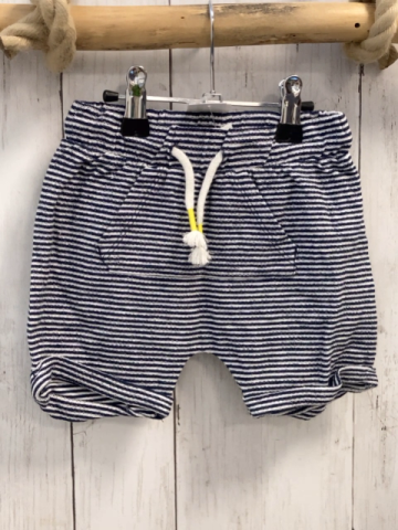   Shorts  Gr. 92  blau weiße Streifen weiße Kordel