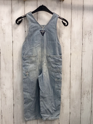 Oshkosh Latzhose  Gr. 104  hellblau weiß gestreift